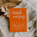 Search for bold wedding invitations Orange