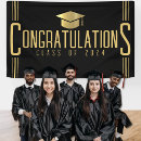 Search for congratulations nurse banners Black and gold