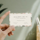 Search for shabby business cards Vintage