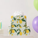 Search for lemons wrapping paper Citrus