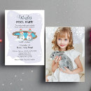 Search for winter pool party invitations For kids