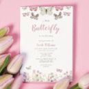 Search for butterfly garden baby shower invitations Botanical