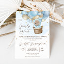 Search for balloon baby shower invitations Bearly wait