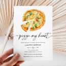 Search for pizza bridal shower invitations Italy