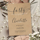 Search for kraft birthday invitations Script