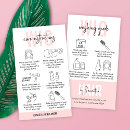 Search for hair care business cards Blush pink