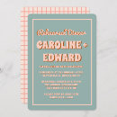 Search for colourful rehearsal dinner invitations Bold
