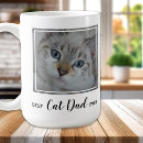 Search for best cat dad ever mugs From the cat