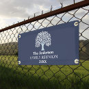 Search for family reunion banners Blue