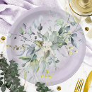 Search for lavender paper plates Bridal shower