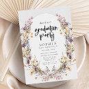 Search for wildflower graduation invitations Class of 2024