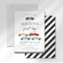 Search for vintage race car invitations Need four speed