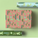 Search for cacti wrapping paper Modern