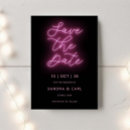 Search for electrics invitations Pink and black