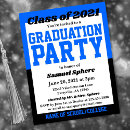 Search for school colors graduation invitations Minimalist
