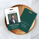 Search for vertical id badges Business