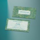 Search for leaves pattern business cards Elegant