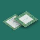 Search for palm leaf business cards Luxury