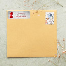 Search for happy valentines day return address labels Red