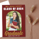 Search for 2024 graduation announcement cards Modern