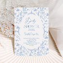 Search for delft blue invitations Blue and white