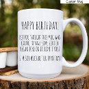 Search for birthday jokes mugs Humour