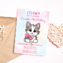Search for cat paws invitations Girl