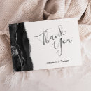 Search for black silver thank you cards elegant