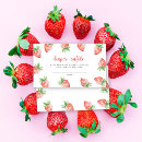 Search for fruit patterns invitations Watercolor