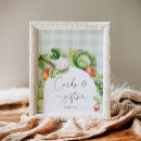 Search for vegetable signs Baby shower