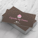 Search for sweets business cards Cupcake