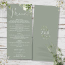 Search for greenery wedding menus Sage green