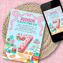 Search for 7th cupcake birthday invitations Candyland