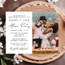Search for after the knot is tied invitations Reception only