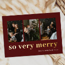 Search for so very merry cards Red