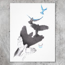 Search for flying bird posters Elegant