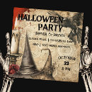 Search for raven halloween invitations Witch