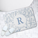 Search for blue toile bath mats Elegant