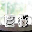 Search for nutrition facts mugs Black and white