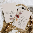 Search for purple fall wedding invitations Wildflowers