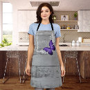 Search for purple butterfly aprons Modern