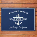 Search for anchor doormats Boat owner