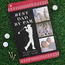 Search for fathers day golf towels Typography
