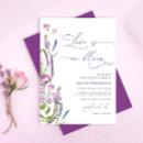 Search for lavender bridal shower invitations Love is in bloom