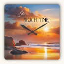 Search for beach sunset clocks Nautical