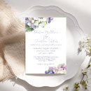 Search for purple hydrangea invitations Bouquet