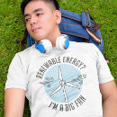 Search for renewable energy tshirts Windmill