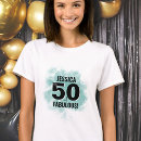 Search for 50th birthday for her tshirts 50 and fabulous