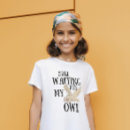 Search for owl kids tshirts Wizard