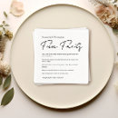 Search for engagement party napkins Contemporary